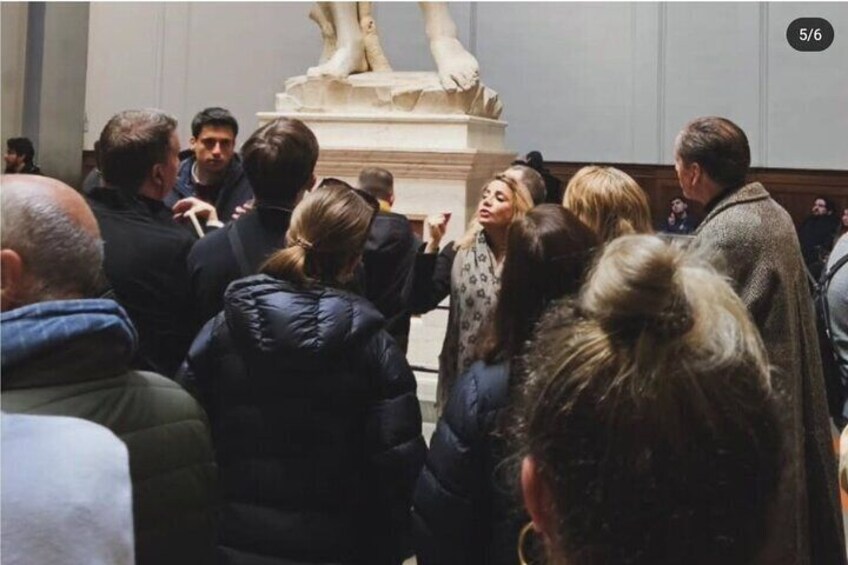 David & the accademia : (PRIVATE) art lover's Tour 