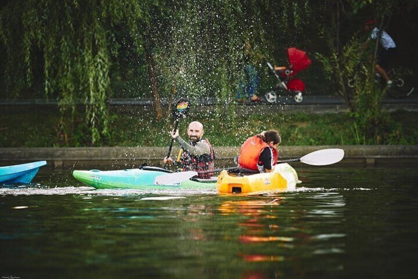 Kayaking in the Heart of Bucharest in Herastrau Park