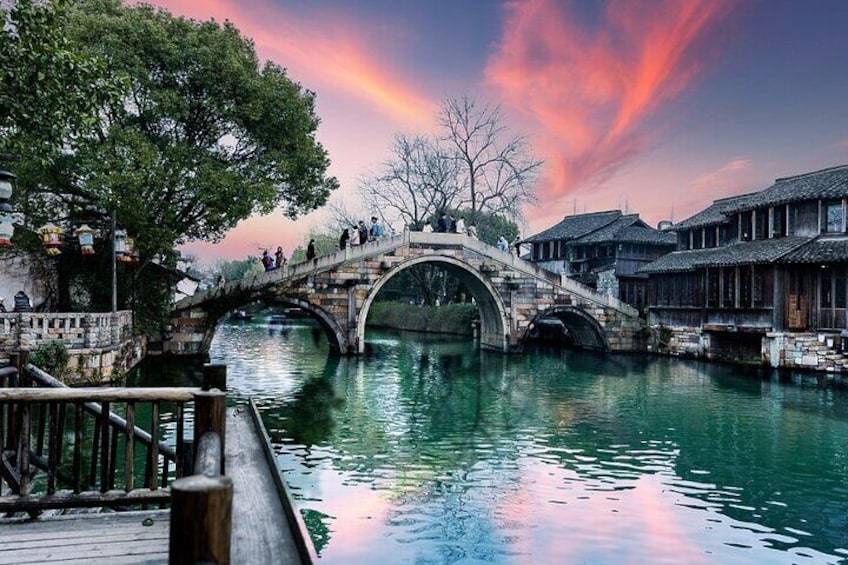 Jiaxing Wuzhen East & West Scenic Area One Day Tour From Hangzhou