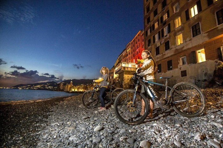 Camogli in the evening time (around Portofino area)