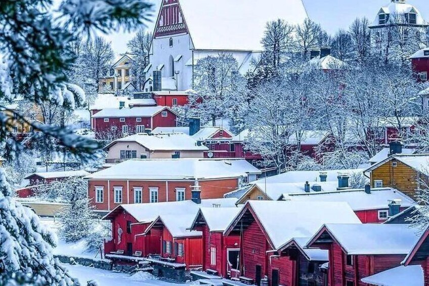  Helsinki to Porvoo Private Tour by Luxury Car