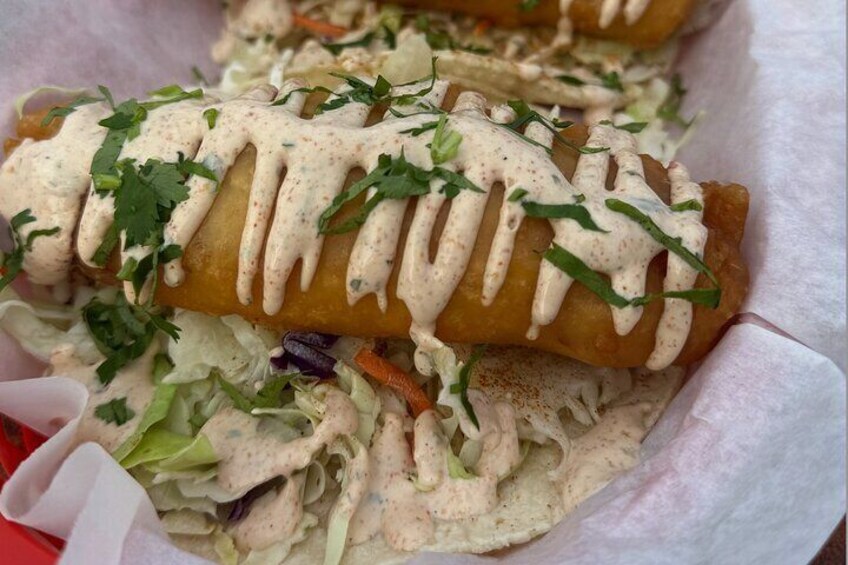 try a local fish or shrimp taco