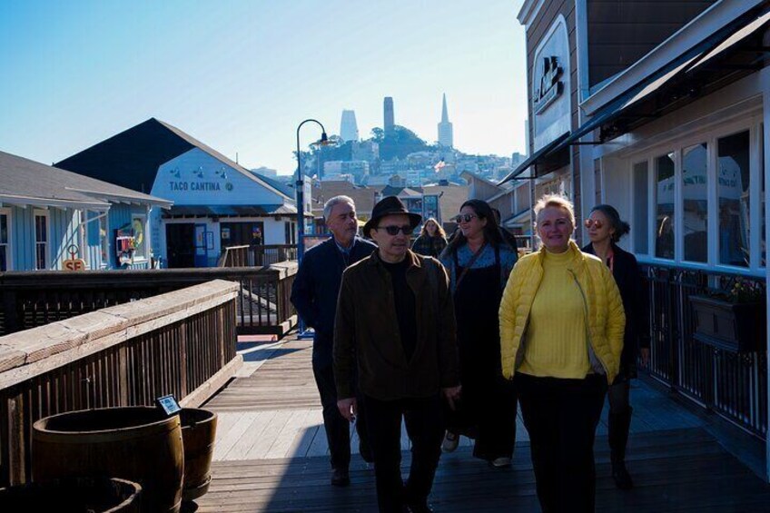 Walk the historic Pier 39