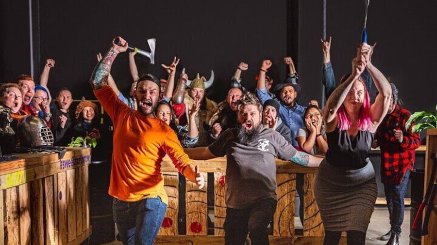 Axe Throwing Lesson and Tournament