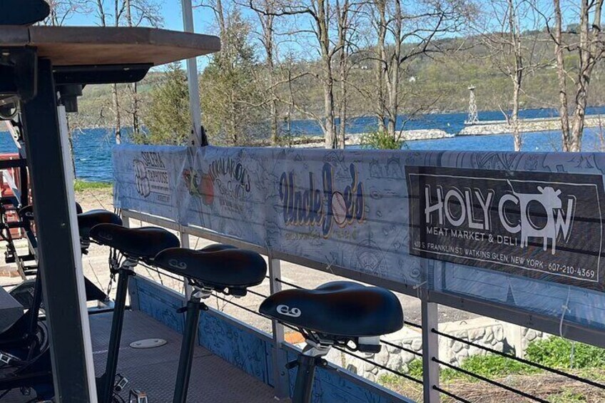 State of the art Cycle Boat - Cycle around Seneca Lake