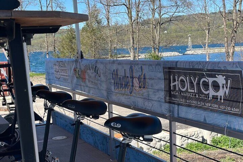 State of the art Cycle Boat - Cycle around Seneca Lake