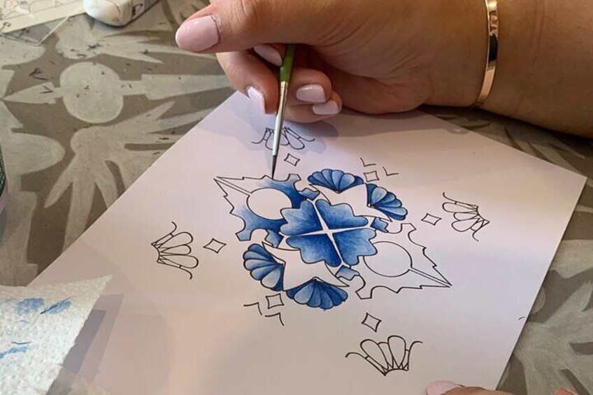 paint with watercolor