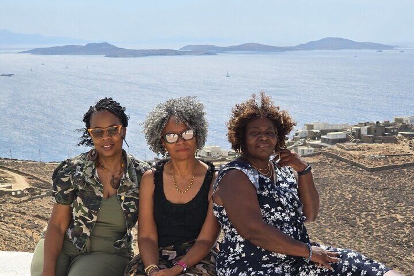 Private Mykonos Island Sightseeing Tour with a local SUV