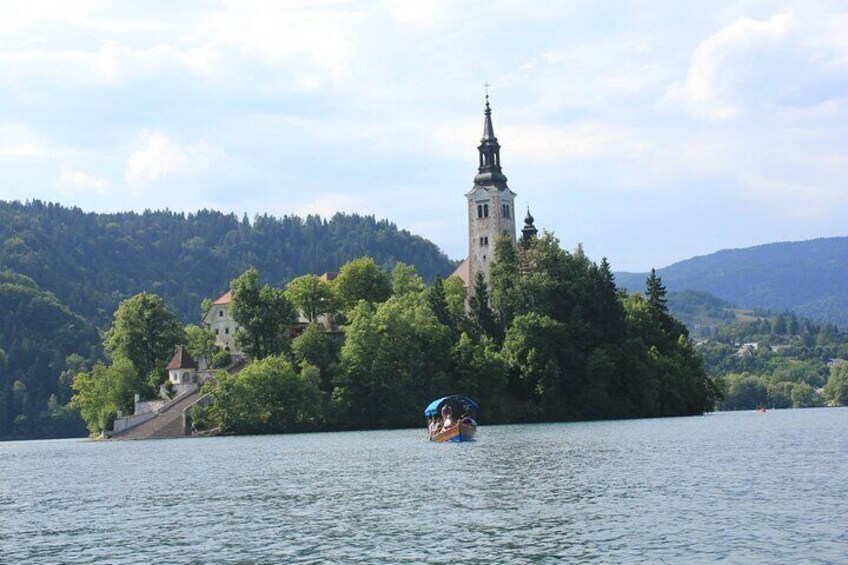 The Church at Lake Bled