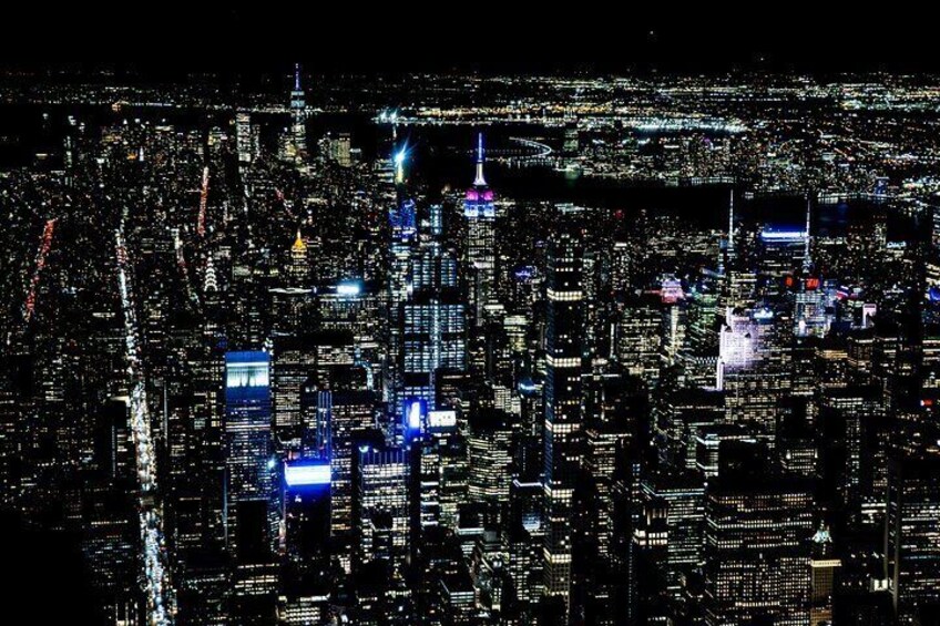 New York City Private Tour by Plane at Night