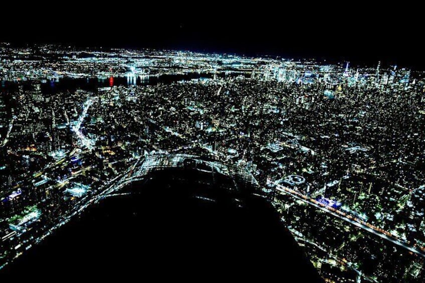 New York City Private Tour by Plane at Night