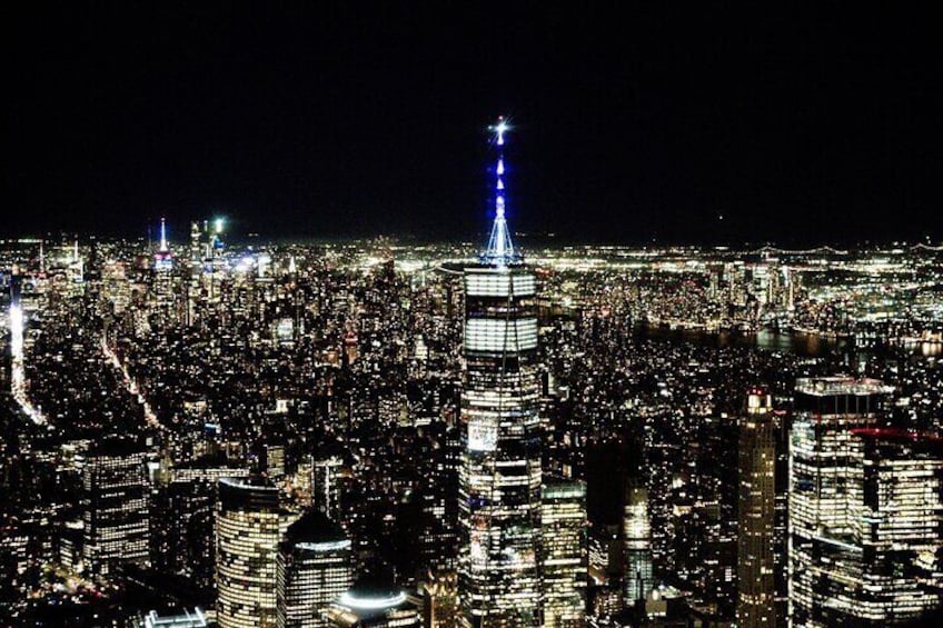 New York City Private Tour by Plane at Night