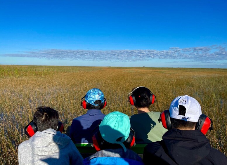 Picture 3 for Activity Everglades: Miami Twilight River of Grass Small Airboat Tour