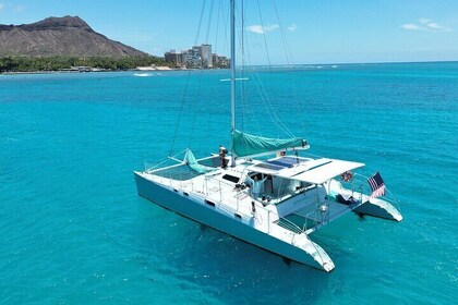 Private Catamaran Charter in Waikiki (7-12 Guests)