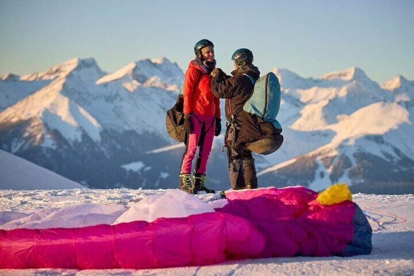 Paragliding adventure Dolomites for nature lovers