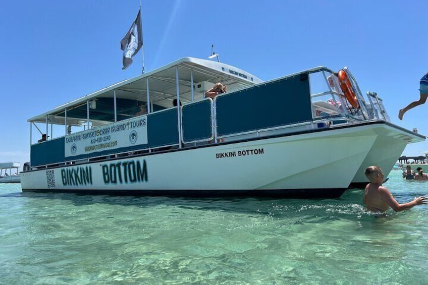 3 Hour Crab Island Tour with Swimming