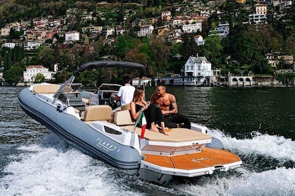 Boat Tour Lake Como Luxury Tender from 1 to 7h