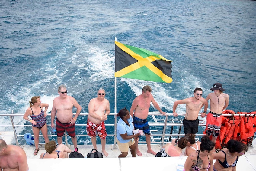 Shared Ocho Rios Sunset Catamaran with Dinner, Open Bar & DJ