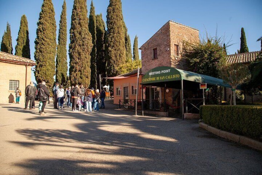 Rome Catacombs of San Callisto with Tour and Concert