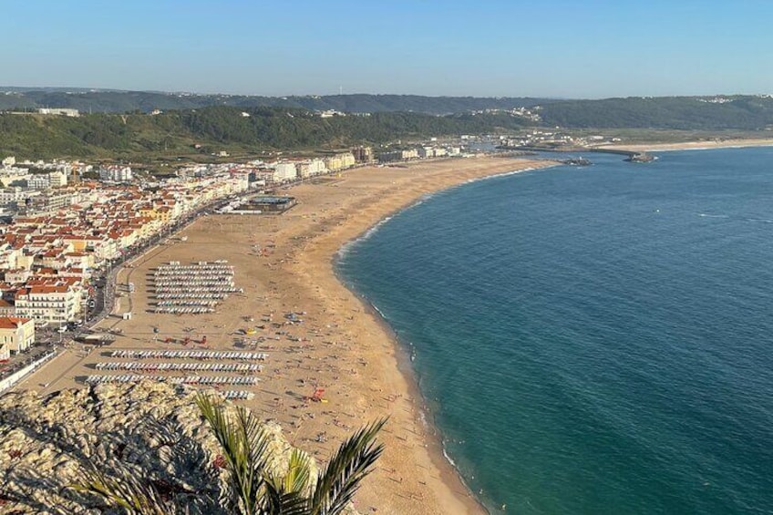 Nazaré and Óbidos Private Village Tour from Lisbon