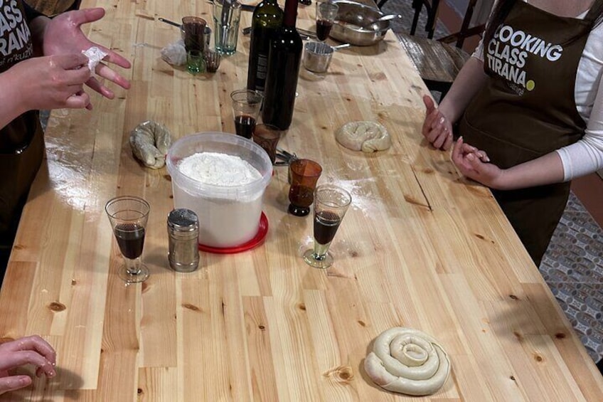 Burek Cooking Class in Tirana 