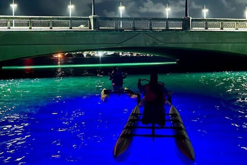 Condado Lagoon Night Glow Adventure on Chiliboats