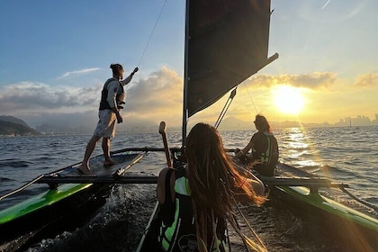 Discover secret peaks sailing on a Hawaiian canoe