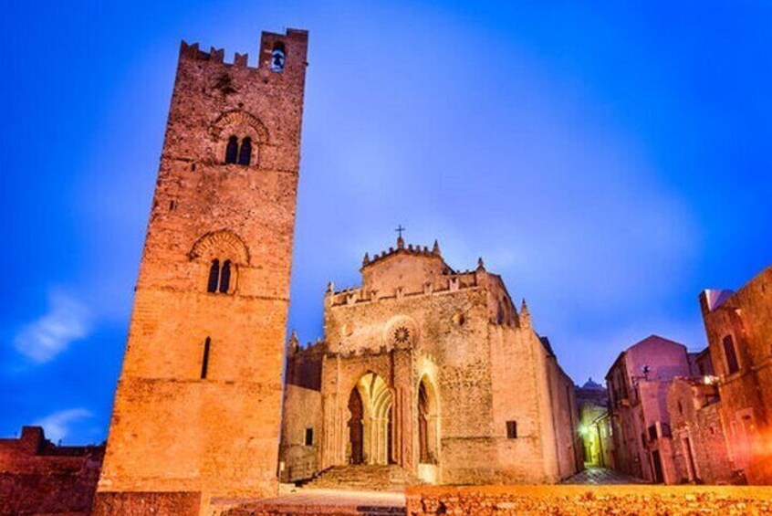 Erice by Night tour from Trapani or San Vito Lo Capo