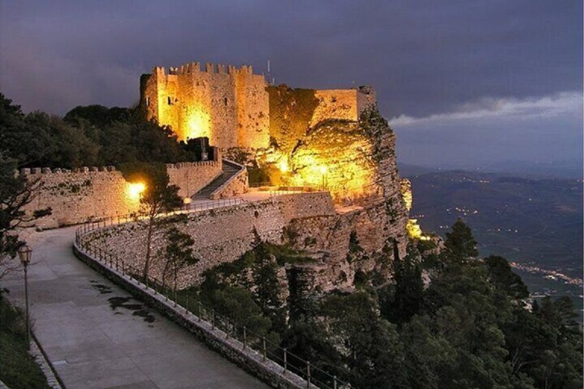 Erice by Night tour from Trapani or San Vito Lo Capo