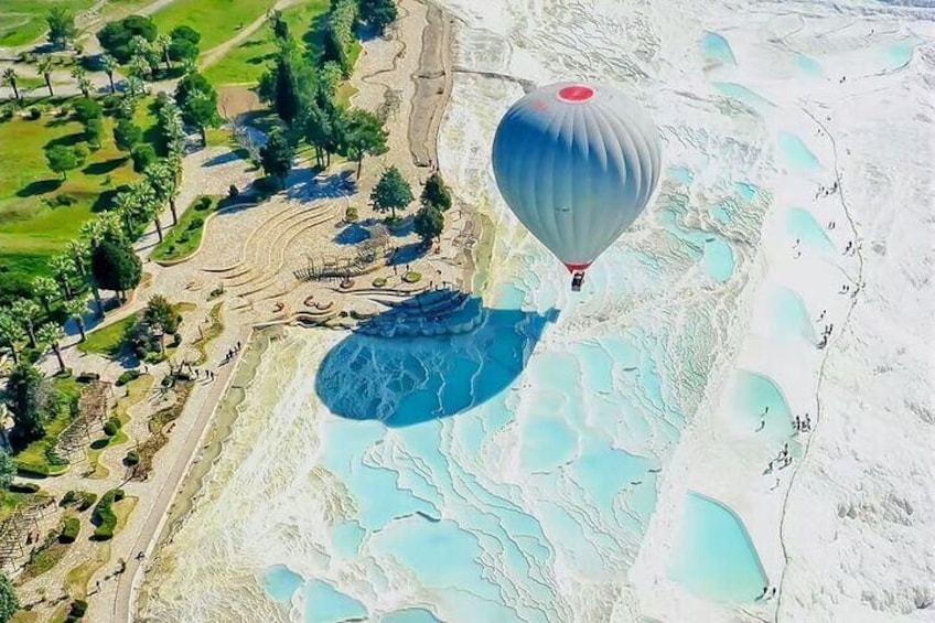 All Inclusive Hot Air Balloon Ride Over Pamukkale & Hierapolis