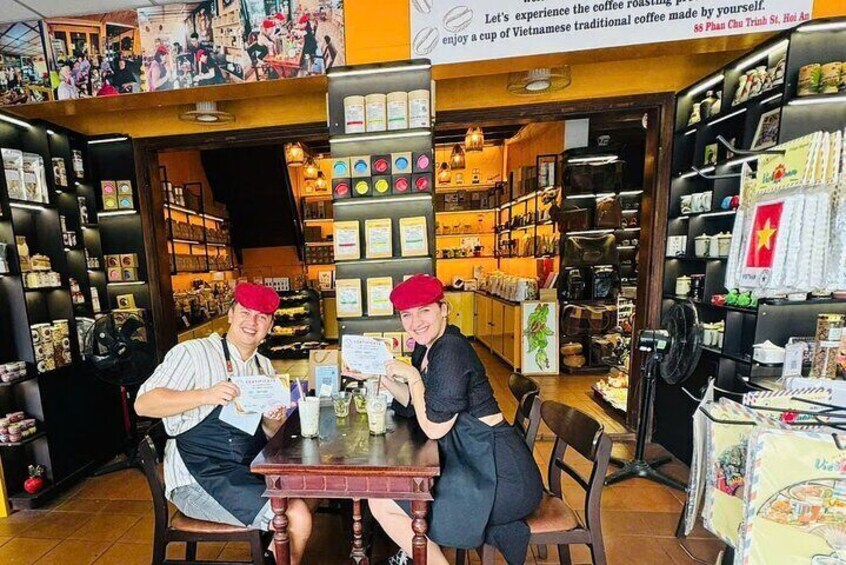Vietnamese Coffee Making Workshop in Hoi An