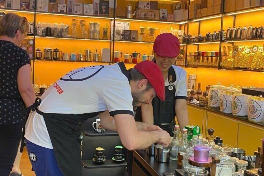 Vietnamese Coffee Making Workshop in Hoi An