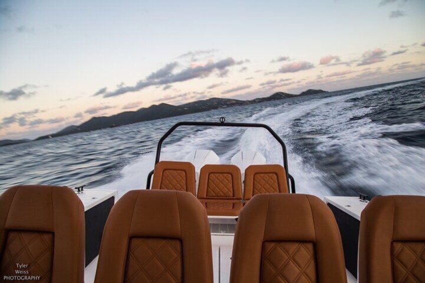 Private Charter 37' Axopar Including Fuel in US Virgin Islands