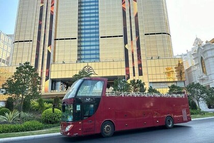 Hop-On Hop-Off Open Top Bus Tour in Macau