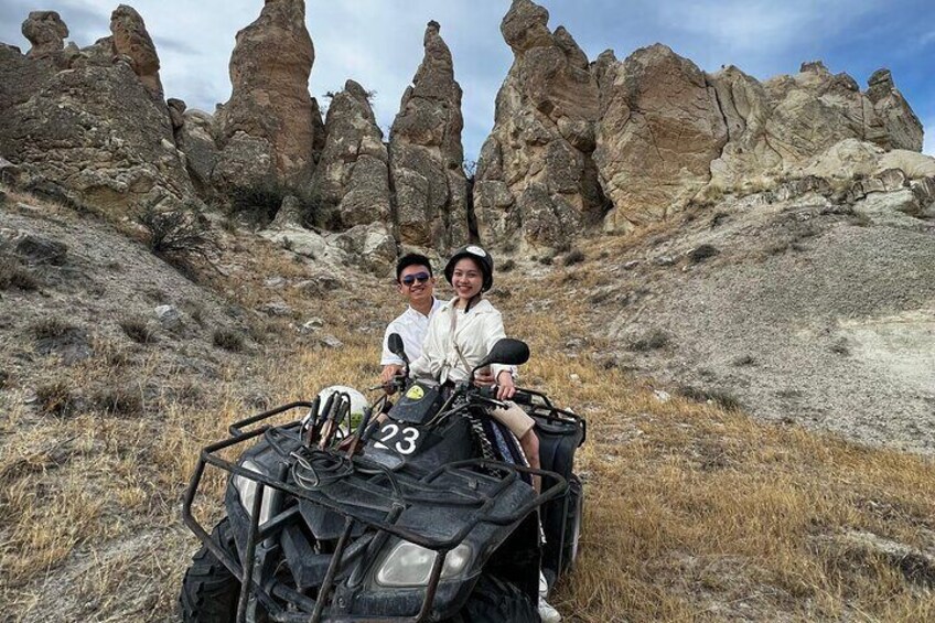 Cappadocia GOREME ATV tour with transfer and guide 