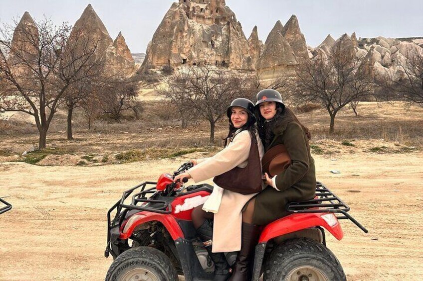 Cappadocia ATV tour with transfer and guide 