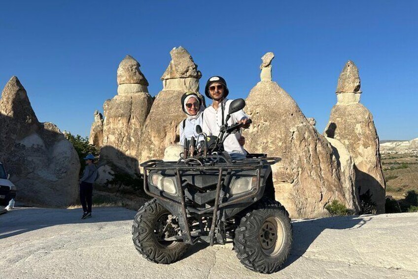 Cappadocia ATV tour with transfer and guide 