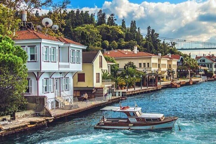 Asian Castle in the Bosphorus with Ortakoy