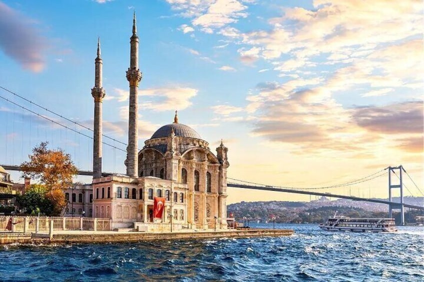 Asian Castle in the Bosphorus with Ortakoy