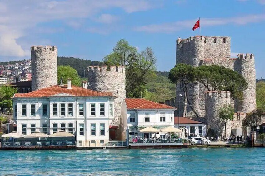 Asian Castle in the Bosphorus with Ortakoy