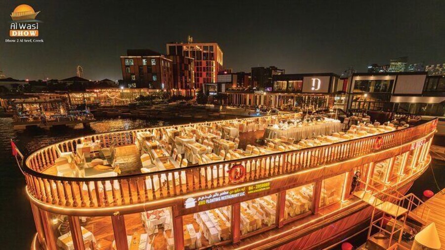 VIP Dhow Cruise at Canal with BBQ Buffet Dinner