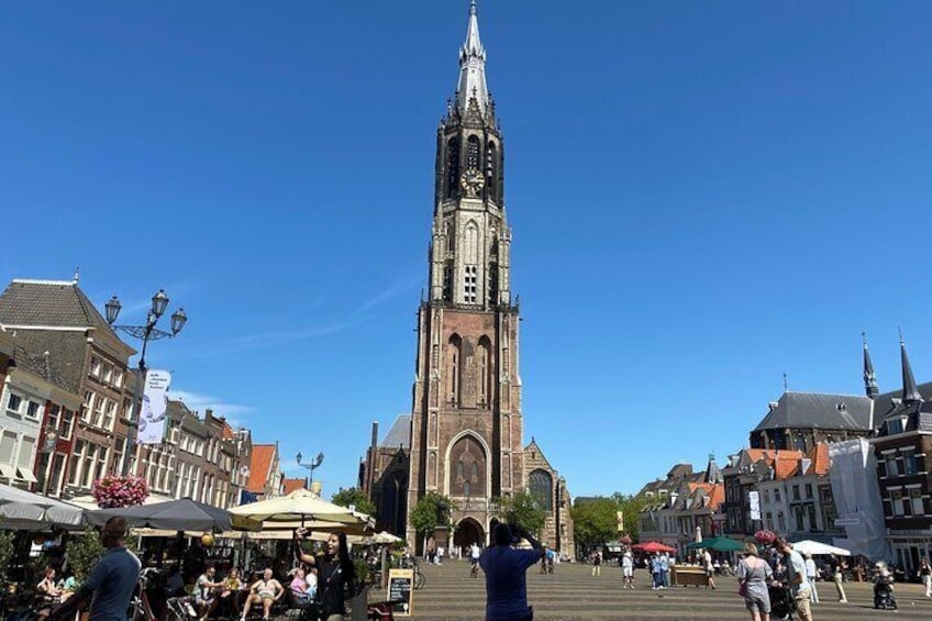 The historic city of Delft