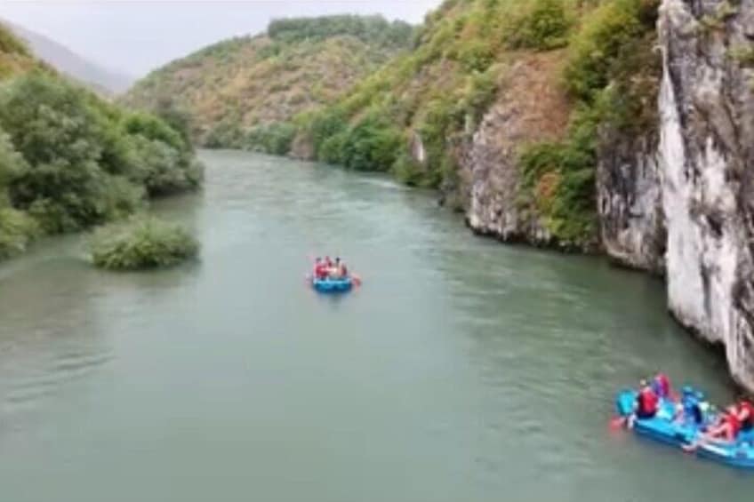 Private Tour to Raft Ride and Relax in Peshkopia