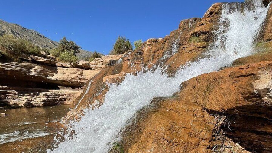 Zions Hidden Waterfall