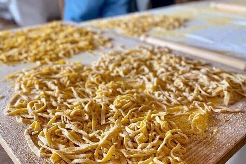 Homemade pasta