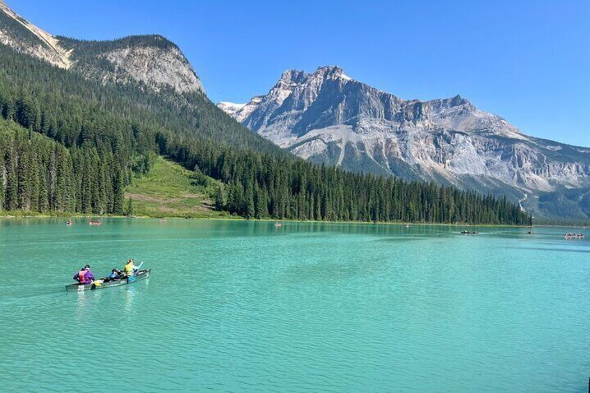 Yoho Day Trip, Emerald Lake, Natural Bridge and Takakka Falls