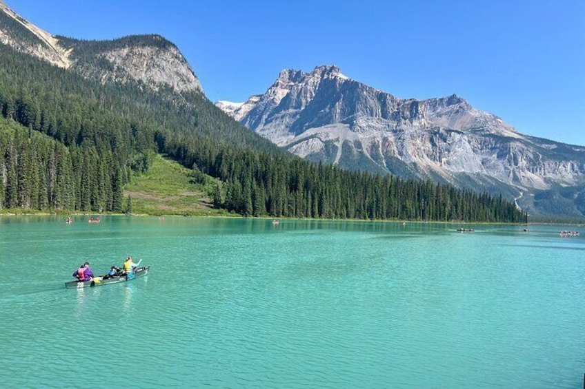 Yoho Day Trip, Emerald Lake, Natural Bridge and Takakka Falls