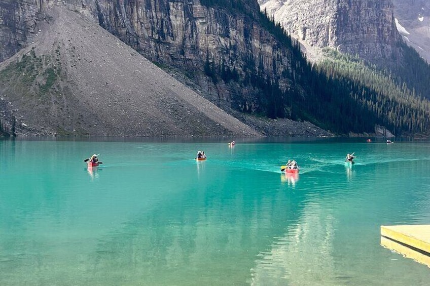 Lake Louise, Moraine Lake, Emerald Lake and Johnston Canyon Tour
