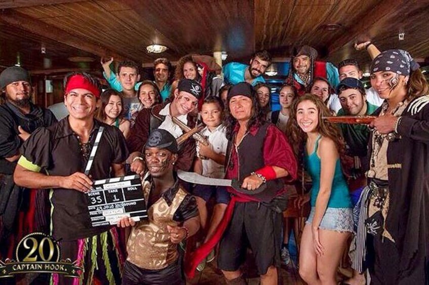 Capitan Hook, Pirates Show and Ship Dinner at Cancun