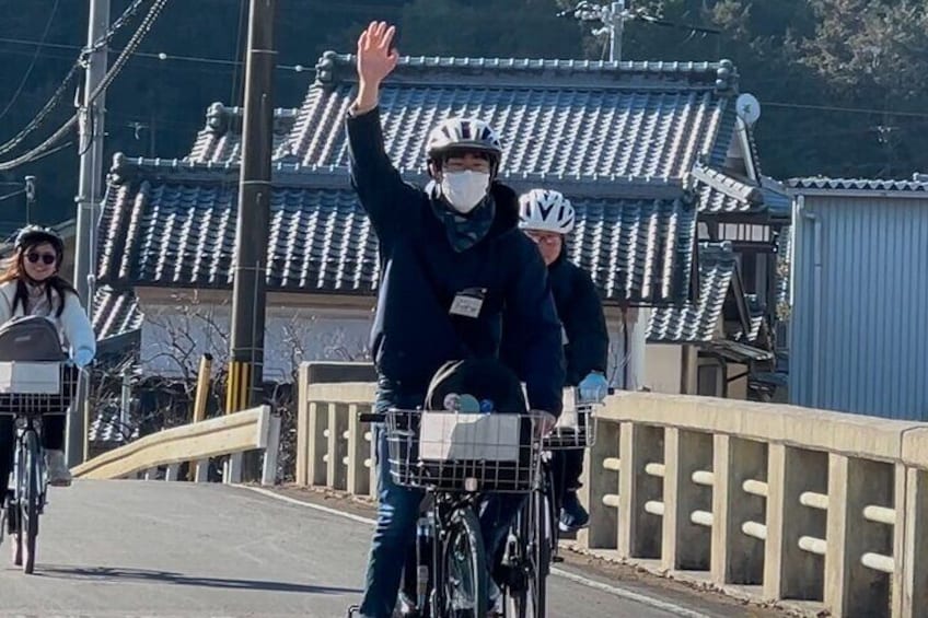 Kyoto Satoyama Cycling with Prayer Food Culture